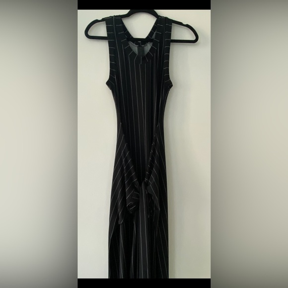 NORMA KAMALI  KAMALIKULTURE
Sleeveless Tie Front Jumpsuit - Picture 5 of 10